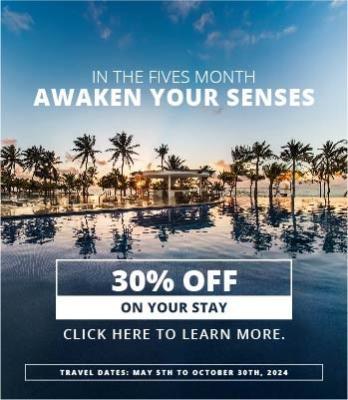30%OFF at The Fives Beach